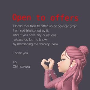 Don’t be shy to have offers